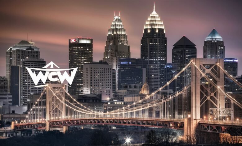 wcw atlanta skyline city lights theme